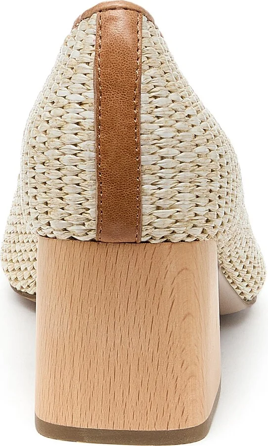 Woven Pointed Toe Pump - Image 6