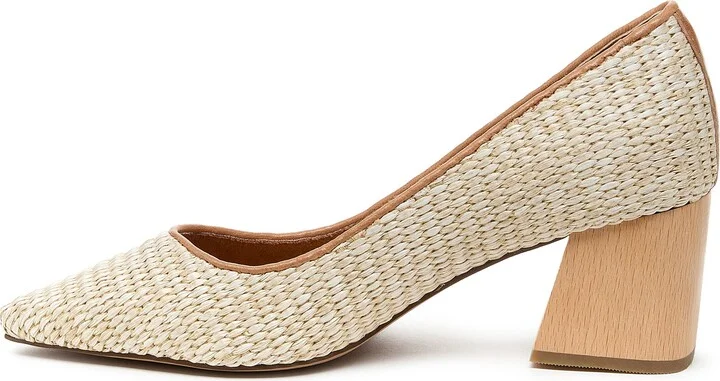 Woven Pointed Toe Pump - Image 7