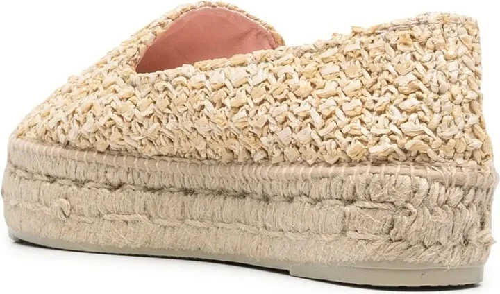 Woven Raffia Espadrilles - Image 3