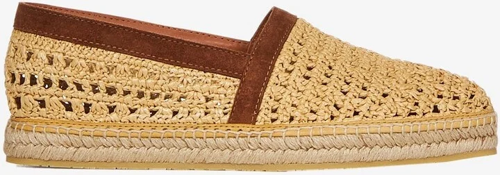 Woven Raffia Espadrilles