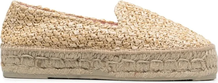 Woven Raffia Espadrilles