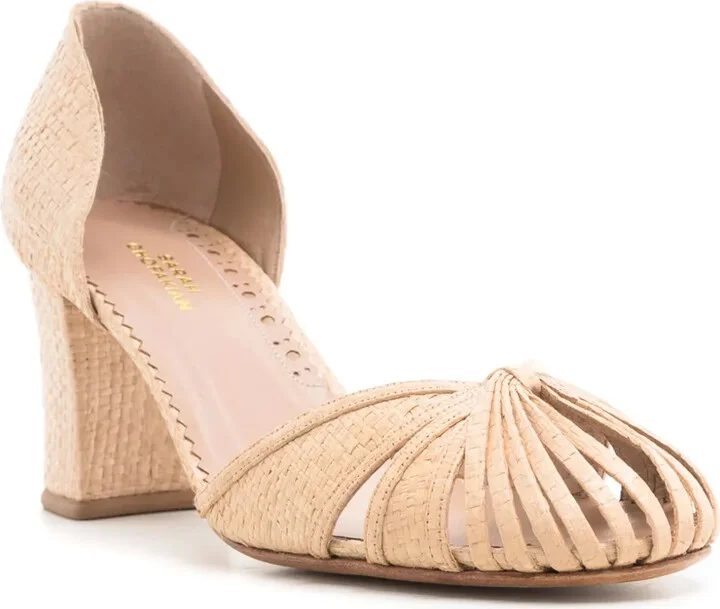 Woven-Raffia Pumps - Image 2