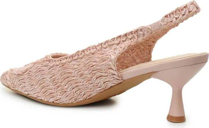 Woven Raffia Slingback Pump - Image 7