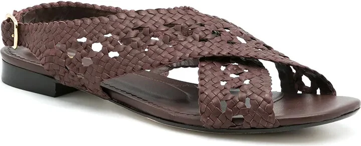 Woven Sling-Back Sandals - Image 2