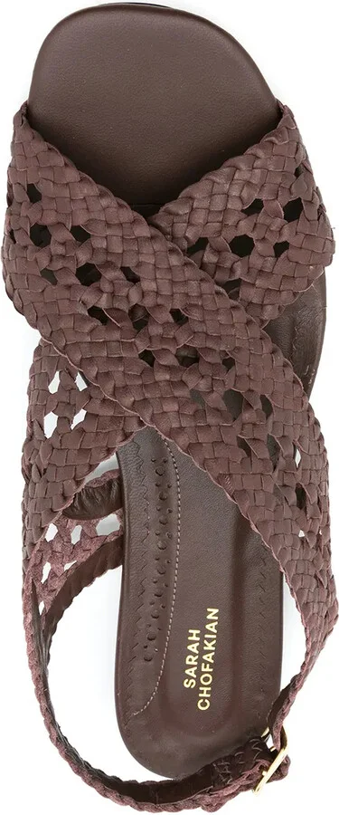 Woven Sling-Back Sandals - Image 4