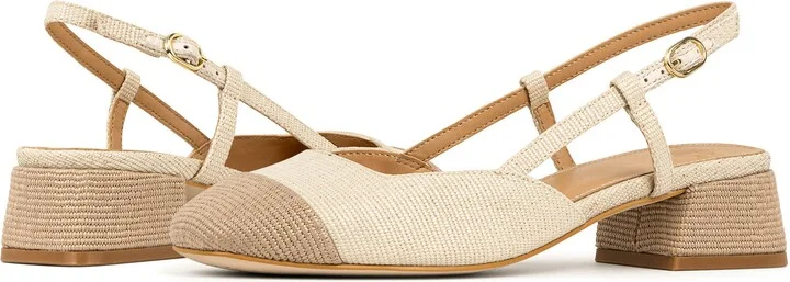Woven Slingback Pump - Image 8