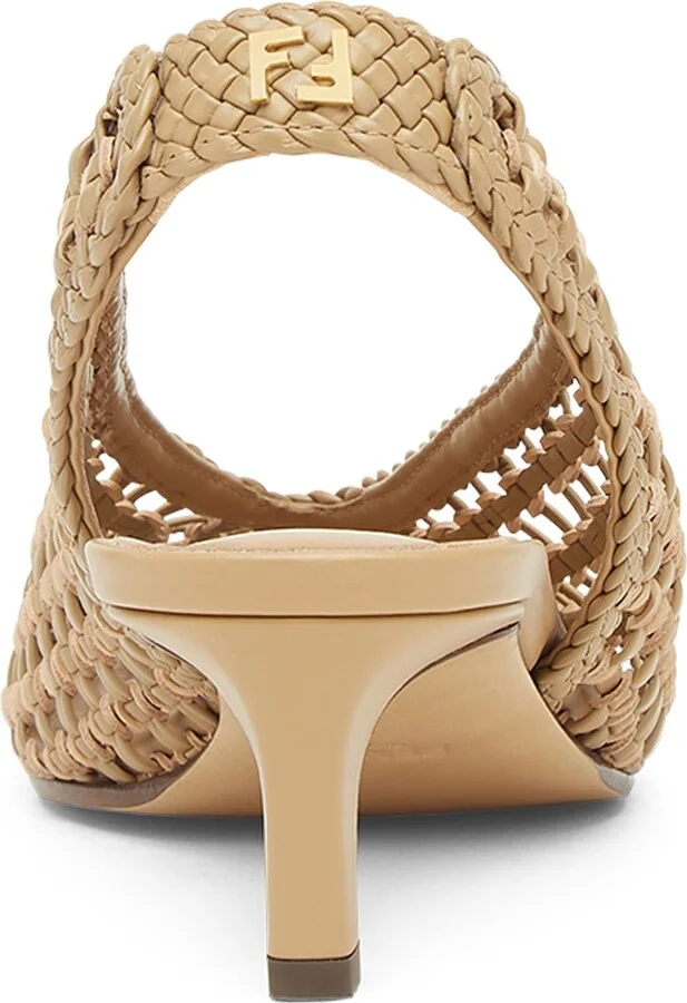 Woven Slingback Pump - Image 6