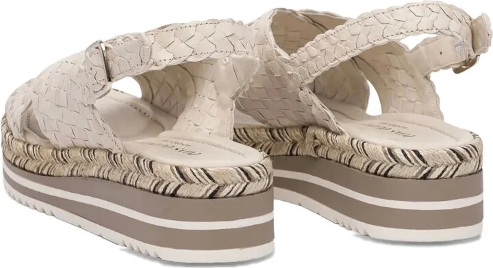 Woven Slingback Sandals - Image 3