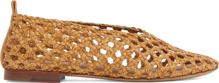 Woven Slip-On Ballet Flats