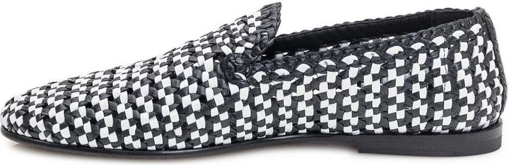 Woven Slip-on Loafers - Image 2