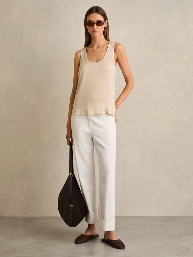 Woven Slip-on Mules - Image 2