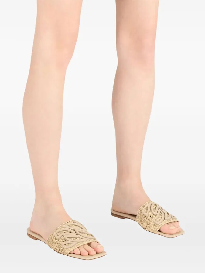 Woven-Strap Flat Sandals - Image 5