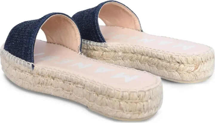 Woven-Strap Slide Sandals - Image 3