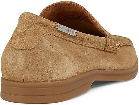 Woven Vamp Leather Loafers - Image 3