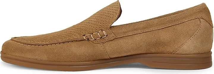 Woven Vamp Leather Loafers - Image 4