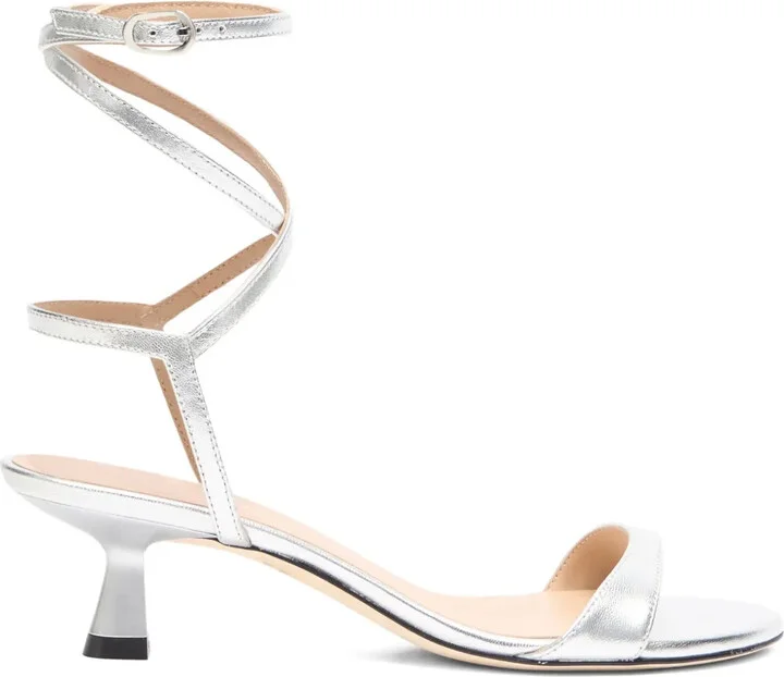 Wrap Ankle-Strap Sandals