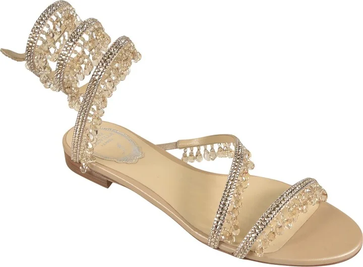 Wrap Embellished Sandals - Image 2