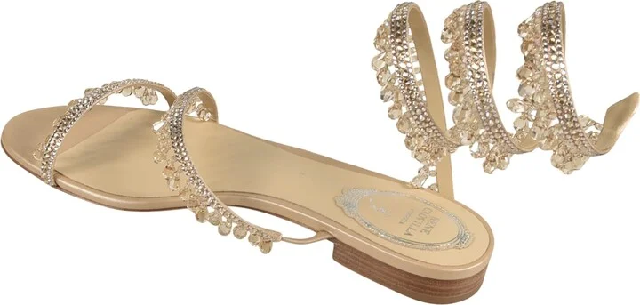 Wrap Embellished Sandals - Image 3
