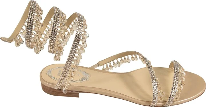 Wrap Embellished Sandals