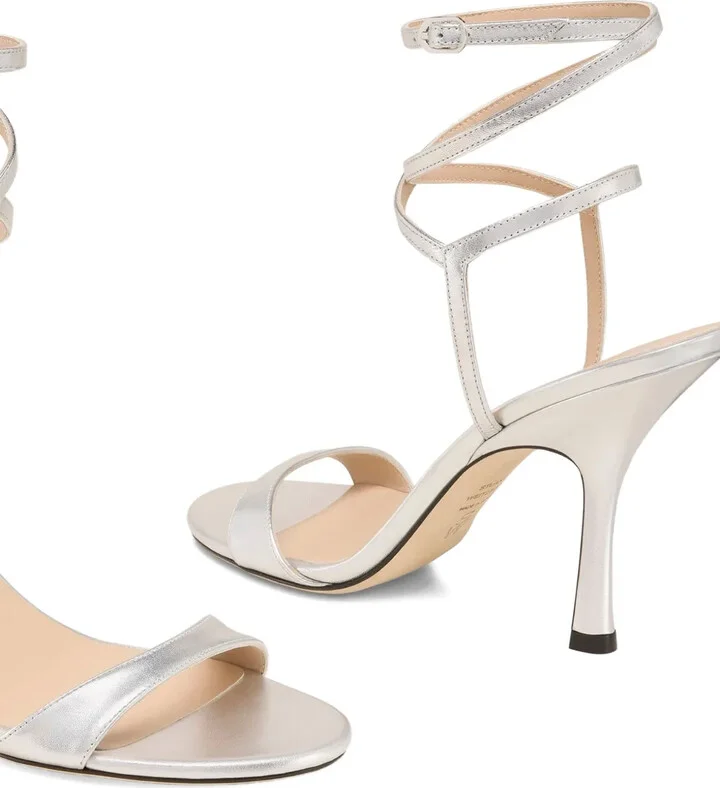 Wrap Leather Sandals - Image 4