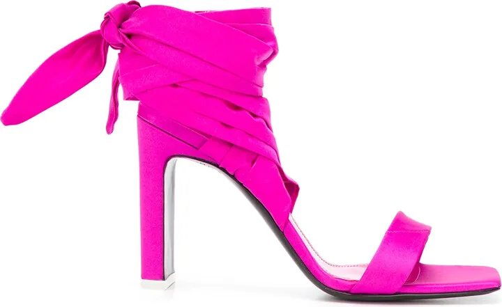 Wraparound Ankle Tie Sandals