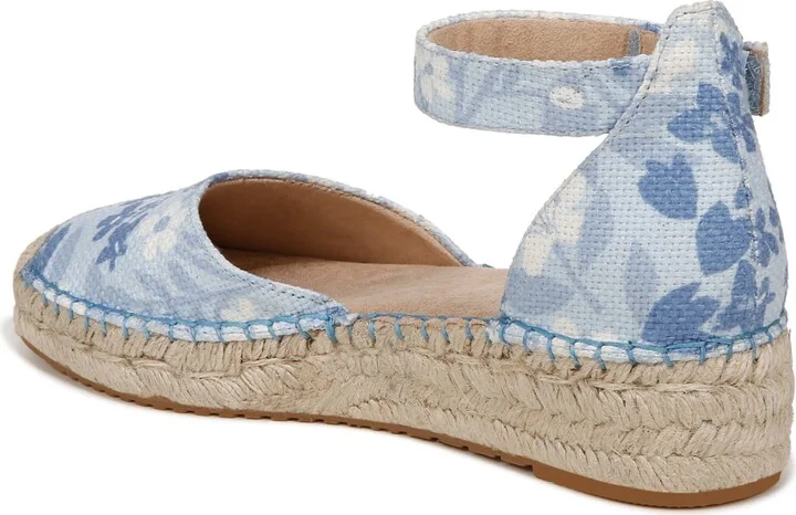 Wren Ankle Strap Espadrille Platform Sandal - Wide Width Available - Image 2