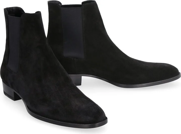 Wyatt 30 Suede Chelsea Boots - Image 3