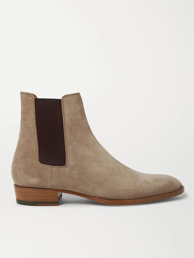 Wyatt 30 Suede Chelsea Boots
