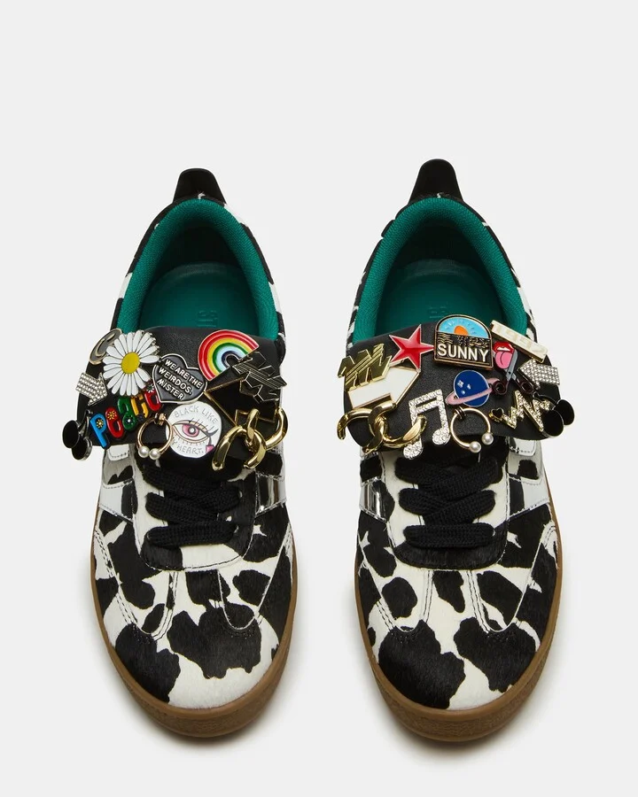 Wyatt Black Cow Print - Image 4