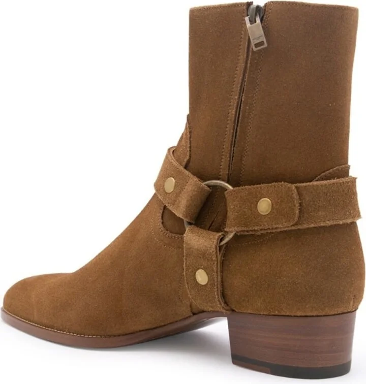 Wyatt Harness Ankle Boots - Image 3