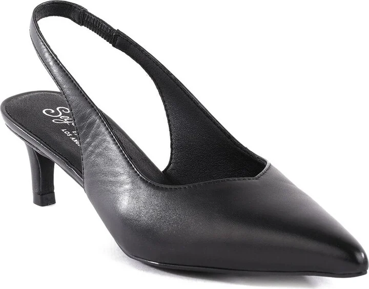 Wyatt Leather Heel