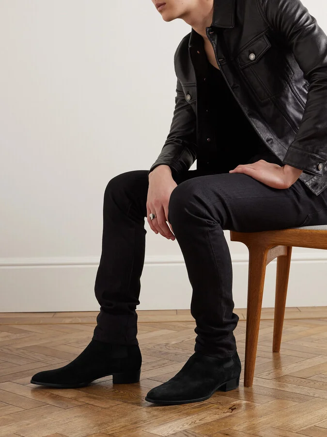 Wyatt Suede Chelsea Boots - Image 2