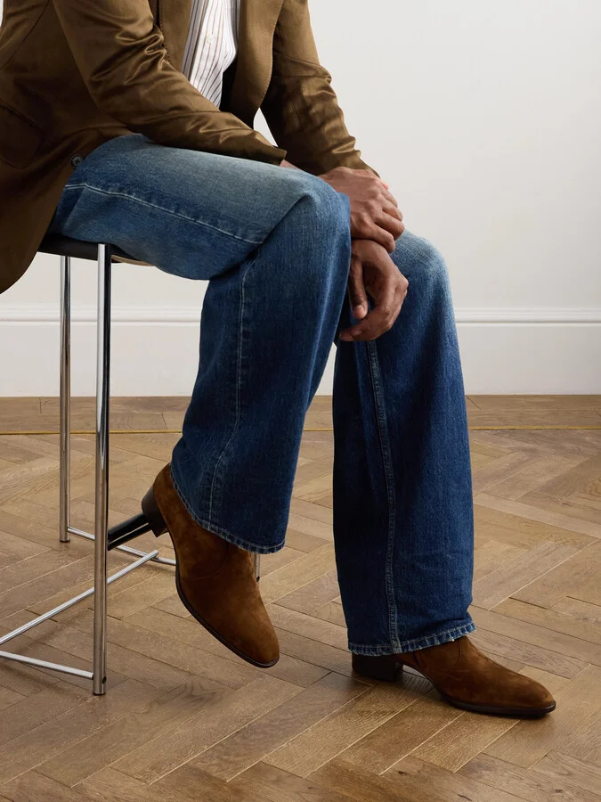 Wyatt Suede Chelsea Boots - Image 2