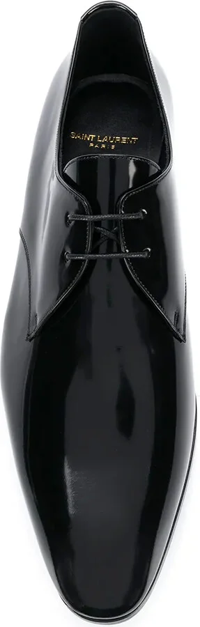 Wyatt varnished leather Derby shoes - Image 4