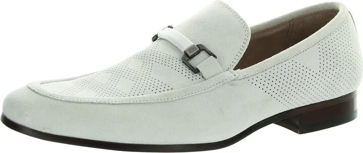 WYDELL Mens Leather Slip On Loafers