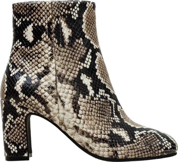 Wylda 2 Snakeskin Embossed Bootie - Image 3
