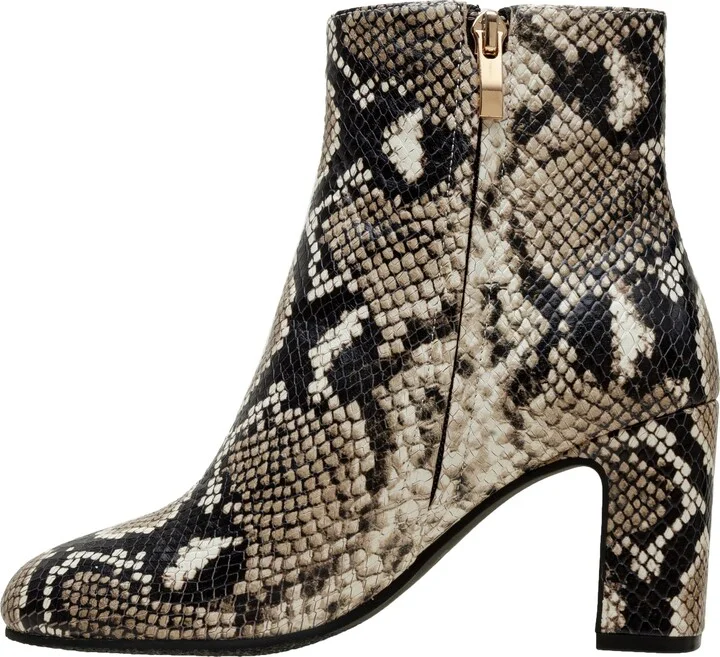 Wylda 2 Snakeskin Embossed Bootie - Image 6