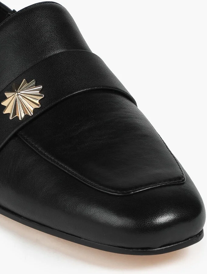 Wylie embellished leather loafers - Image 4