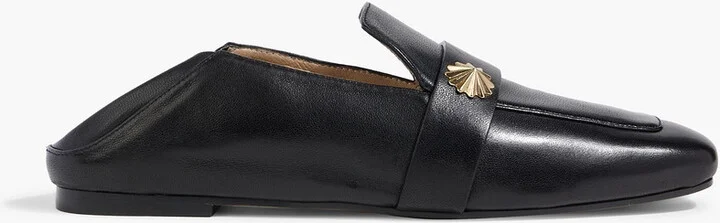 Wylie embellished leather loafers - Image 5