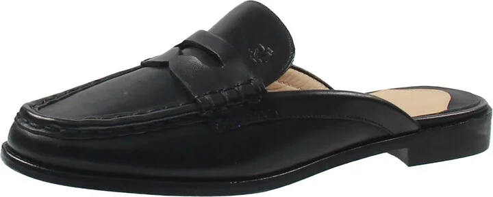 Wynnie Mule Womens Solid Leather Loafers