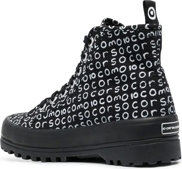 x 10 Corso Como canvas sneakers - Image 3