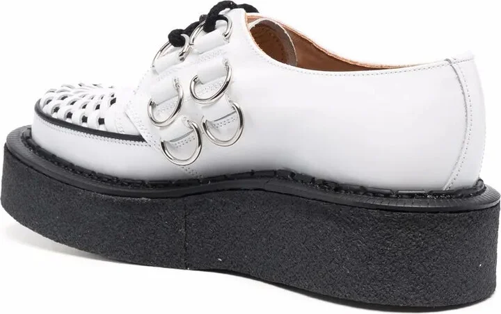 x 10 Corso Como D-ring embellished creepers - Image 3