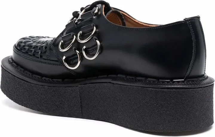 x 10 Corso Como D-ring embellished creepers - Image 3