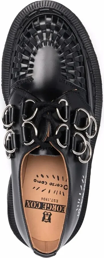 x 10 Corso Como D-ring embellished creepers - Image 4
