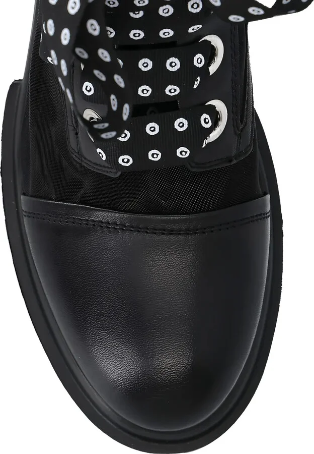 x 10 Corso Como mesh lace-up boots - Image 4