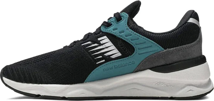 X-90 "Black/Teal" sneakers