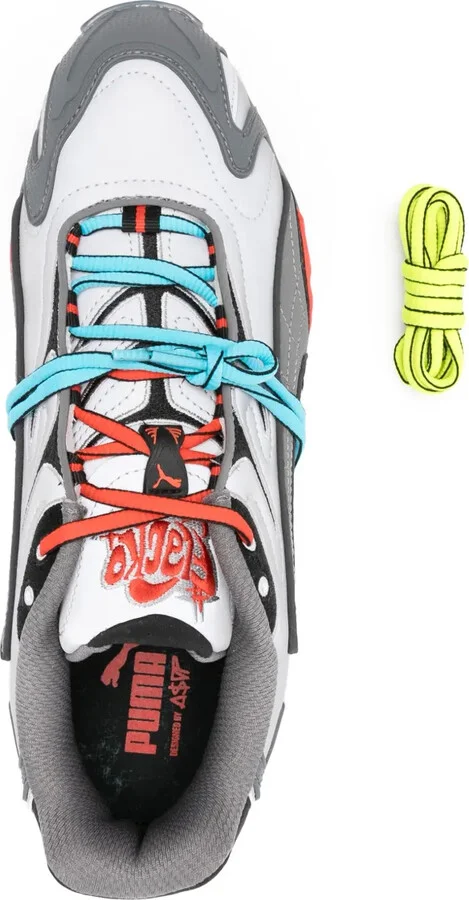 x A$AP Rocky Inhale flame-detail sneakers - Image 4