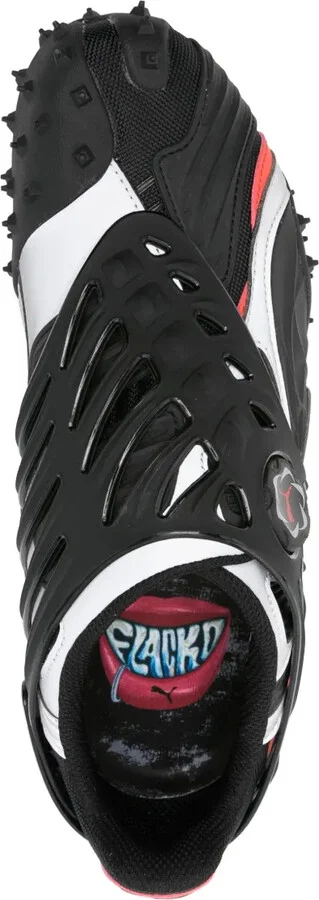 x A$AP ROCKY Mostro Gabbia cage-detail studded trainers - Image 4