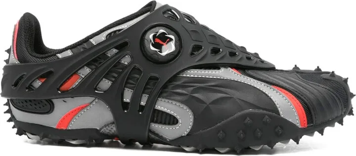 x A$AP ROCKY Mostro Gabbia cage-detail studded trainers