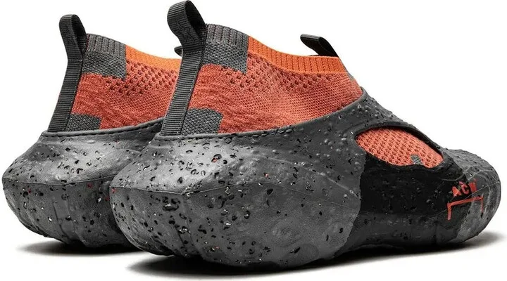 x A-Cold-Wall Sponge Crater "Dark Grey Tangerine Tango" sneakers - Image 3